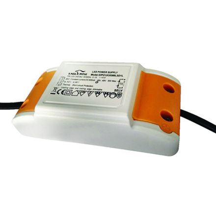 Driver Dimmable pour Spot Encastrable 10W entrée AC 220-240V 50/60Hz - sortie DC 26-40V Max. 300 mA